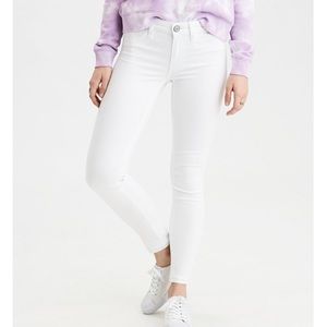 AEO White Jeggings